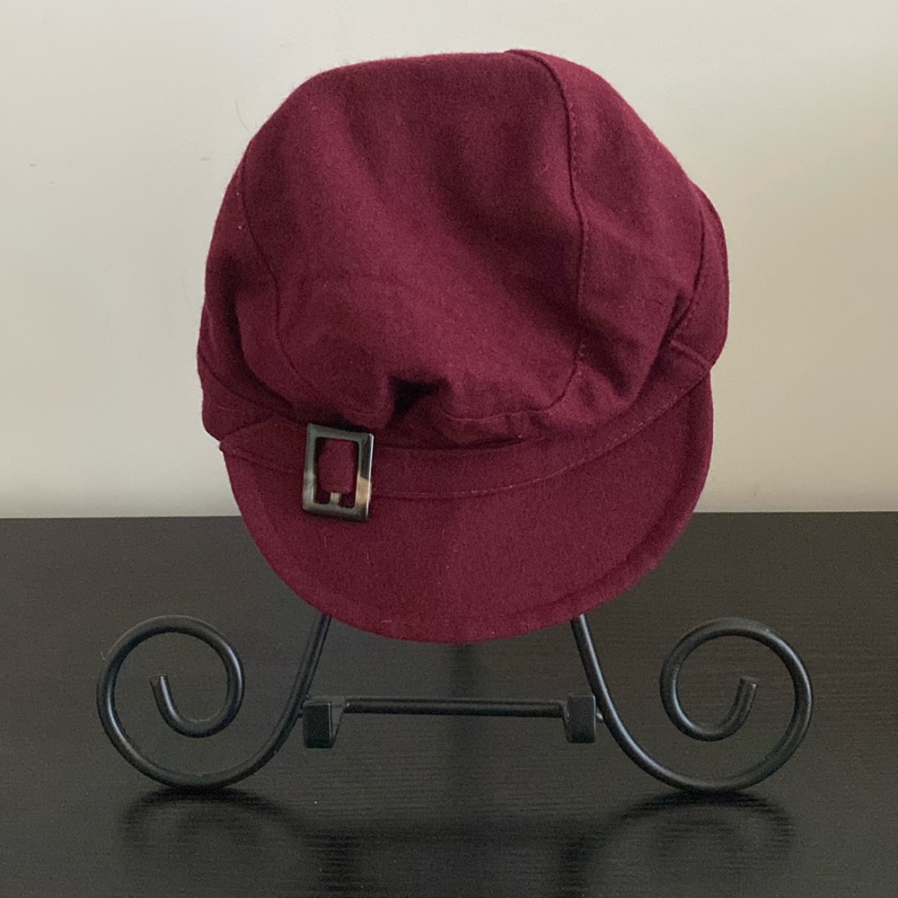 Stylish Burgundy Women's Hat